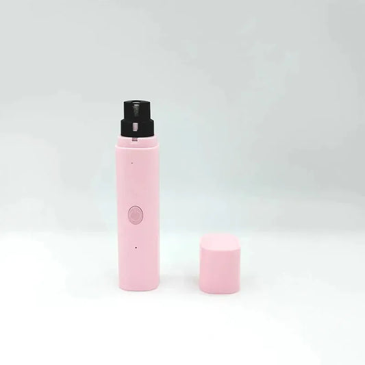 QuietGlow electric pet nail grinder for dogs and cats