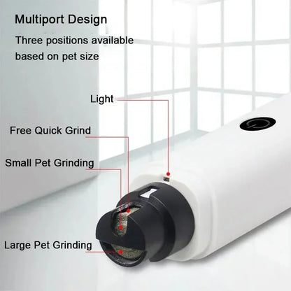 QuietGlow Nail Grinder
