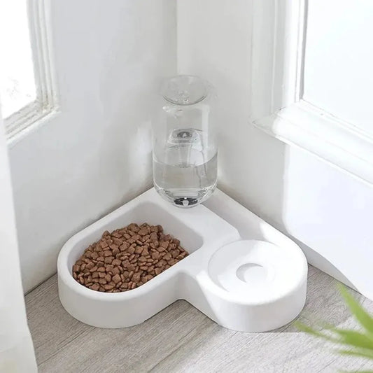 AutoFlow automatic pet water dispenser and feeding station